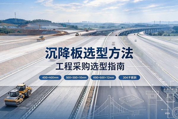 安顺沉降板选择方法