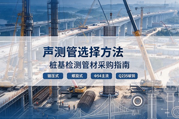 安顺声测管选型标准