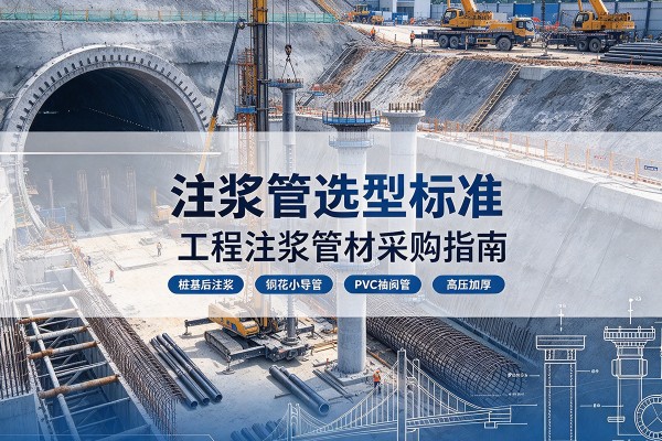 安顺注浆管选型标准