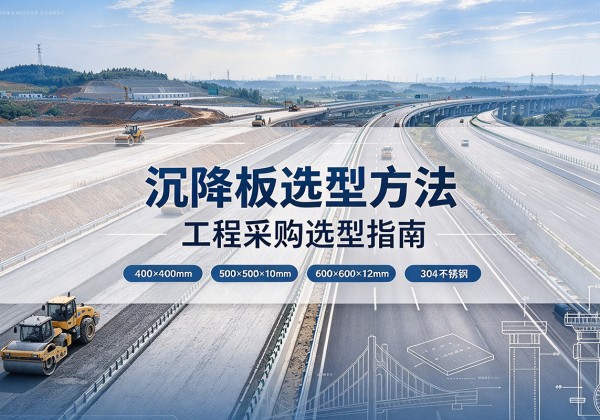 安顺沉降板选择方法