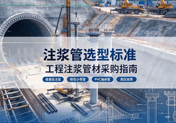 安顺注浆管选型标准